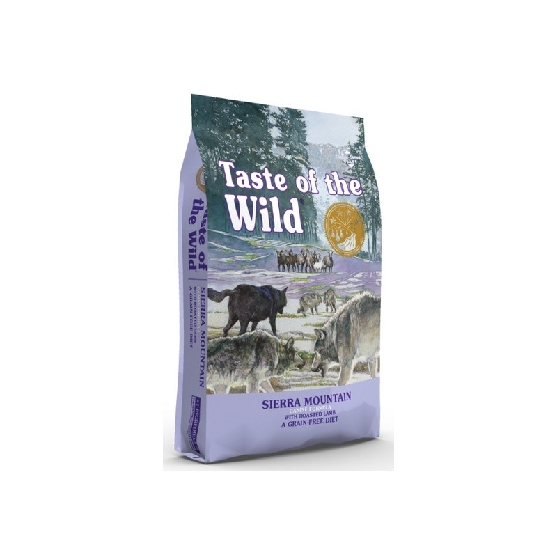 Taste of the Wild Sierra Mountain Canine z mięsem z jagnięciną 12,2kg - All4Animals