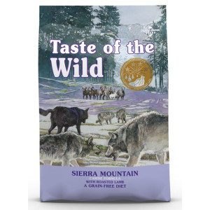 Taste of the Wild Sierra Mountain Canine z mięsem z jagnięciną 12,2kg - All4Animals