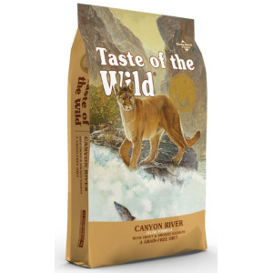 Taste of the Wild Canyon River Feline z pstrągiem i łososiem 6,6kg - All4Animals