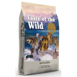 Taste of the Wild Wetlands Canine z mięsem z dzikiego ptactwa 12,2kg - All4Animals