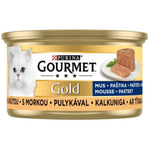 Gourmet Gold Mus z Indykiem 85g - All4Animals