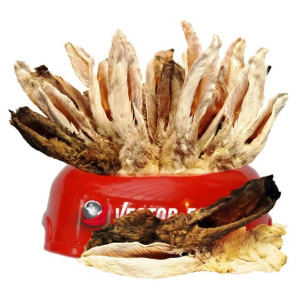 Vector-Food Uszy królicze z sierścią 5szt - All4Animals