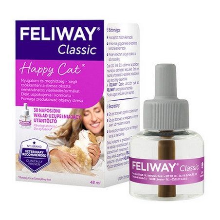 Feliway Classic - kocie feromony wkład 30-dniowy (uzupełniający) 48ml - All4Animals