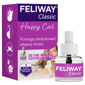 Feliway Classic - kocie feromony wkład 30-dniowy (uzupełniający) 48ml - All4Animals