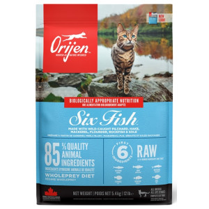 Orijen Cat 6 Fish 5,4kg - All4Animals
