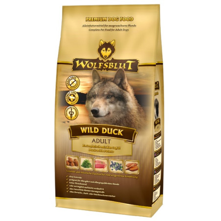 Wolfsblut Dog Wild Duck - kaczka i ziemniaki 2kg - All4Animals