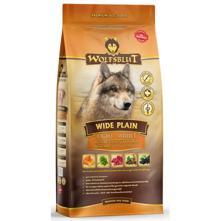 Wolfsblut Dog Wide Plain Adult Light - konina i bataty 2kg - All4Animals