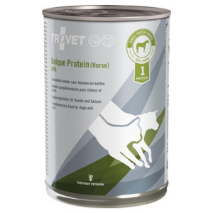 Trovet Unique Protein UPH Konina dla psa i kota puszka 400g - All4Animals