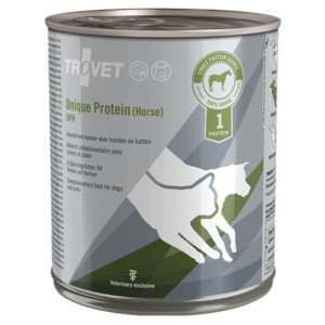 Trovet Unique Protein UPH Konina dla psa i kota puszka 800g - All4Animals