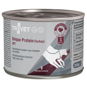 Trovet Unique Protein UPT Indyk dla psa i kota puszka 200g - All4Animals