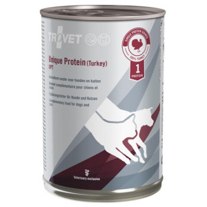 Trovet Unique Protein UPT Indyk dla psa i kota puszka 400g - All4Animals
