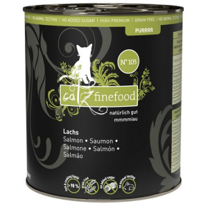 Catz Finefood Purrrr N.105 Łosoś puszka 750g - All4Animals
