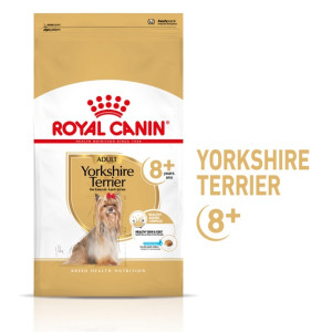 Royal Canin Yorkshire Terrier Adult 8+ karma sucha dla psów starszych rasy yorkshire terrier 1,5kg - All4Animals