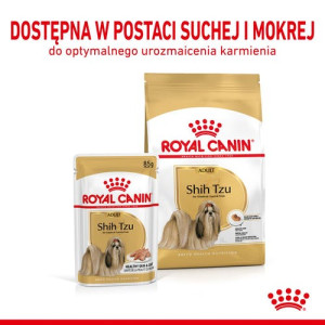 Royal Canin Shih Tzu Adult karma mokra dla psów dorosłych rasy shih tzu saszetka 85g - All4Animals