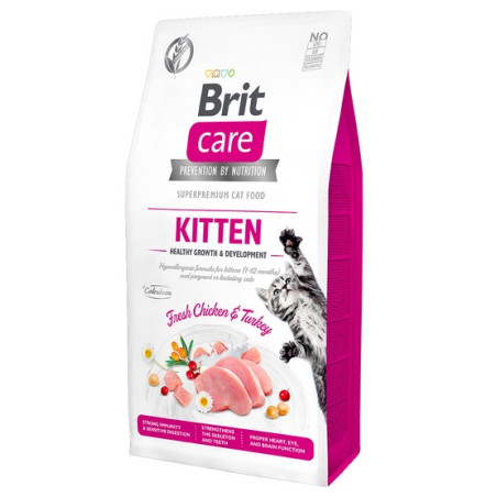 Brit Care Cat Grain Free Kitten Healthy Growth & Development 2kg - All4Animals