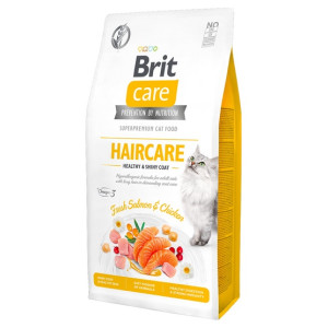 Brit Care Cat Grain Free Haircare Healthy & Shiny Coat 7kg - All4Animals