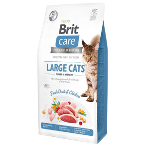 Brit Care Cat Grain Free Large Cats Power & Vitality 2kg - All4Animals