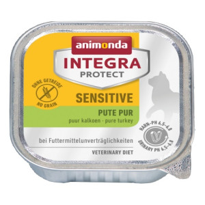 Animonda Integra Protect Sensitive dla kota - z indykiem tacka 100g - All4Animals