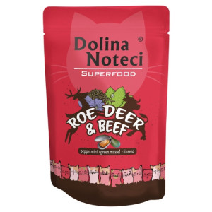 Dolina Noteci Superfood Kot Sarna i wołowina saszetka 85g - All4Animals