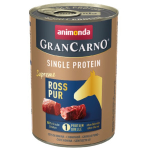 Animonda GranCarno Single Protein Konina puszka 400g - All4Animals