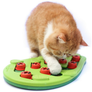 Nina Ottosson Cat Buggin' Out Puzzle & Play - gra edukacyjna dla kotów - All4Animals