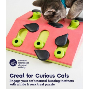 Nina Ottosson Cat Melon Madness Puzzle & Play - gra edukacyjna dla kotów - All4Animals
