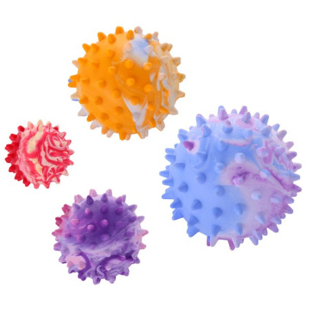 Sum-Plast Zabawka Piłka z kolcami nr1 4,5cm - All4Animals