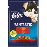 Felix Fantastic Wołowina w galaretce saszetka 85g - All4Animals