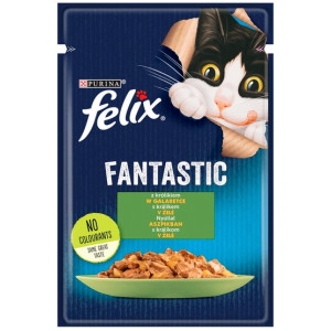 Felix Fantastic Królik w galaretce saszetka 85g - All4Animals