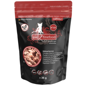 Catz Finefood Purrrrly N.103 Serca kurczaka 35g - All4Animals
