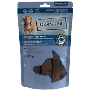 Chewies Fish Strips Maxi Ryby morskie 150g - All4Animals