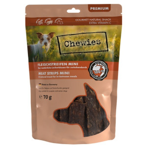 Chewies Meat Strips Mini Dziczyzna 70g - All4Animals