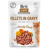 Brit Care Cat Fillets In Gravy Hearty Duck saszetka 85g - All4Animals