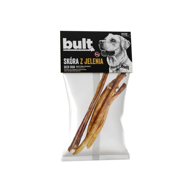 Bult Skóra z jelenia 100g - All4Animals
