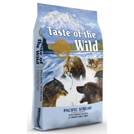 Taste of the Wild Pacific Stream Canine z mięsem z łososia 2kg - All4Animals