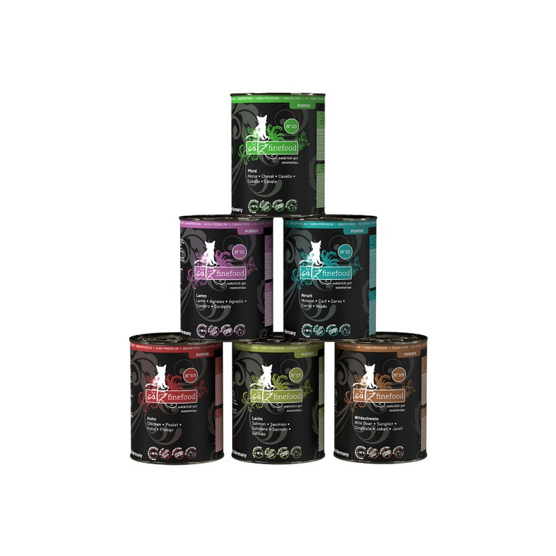 Catz Finefood Purrrr Collection II puszki multipack 6x375/400g - All4Animals