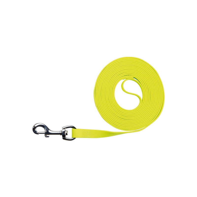 Trixie Easy Life Smycz do tropienia M-XL 5m/17mm odblaskowa żółty neonowy - All4Animals