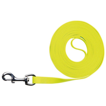 Trixie Easy Life Smycz do tropienia M-XL 5m/17mm odblaskowa żółty neonowy - All4Animals