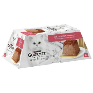 Gourmet Revelations mus z łososiem 2x57g - All4Animals