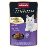Animonda vom Feinsten Cat Adult Dziczyzna + filet z indyka saszetka 85g - All4Animals