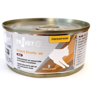 Trovet ASD Urinary Struvite dla kota wołowina puszka 100g - All4Animals