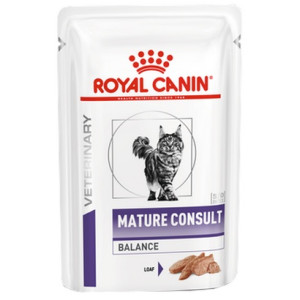 Royal Canin Veterinary Care Mature Consult Balance Cat saszetka 85g - All4Animals