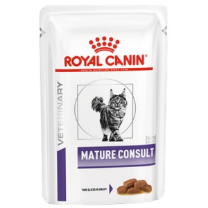Royal Canin Veterinary Care Mature Consult Cat sos saszetka 85g - All4Animals