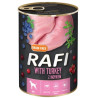 Rafi Pies Indyk puszka 400g - All4Animals