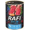 Rafi Pies Jagnięcina puszka 400g - All4Animals