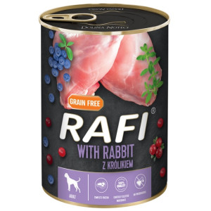 Rafi Pies Królik puszka 400g - All4Animals