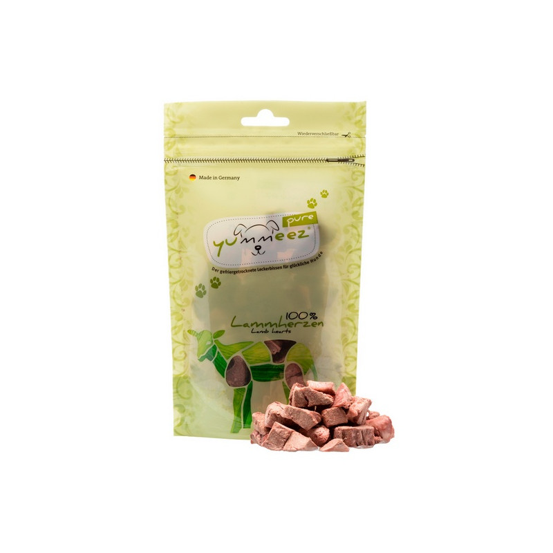 Yummeez Pure Serca jagnięce 35g - All4Animals