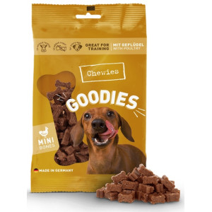 Chewies Goodies (Training) Kosteczki Mini Drób 125g - All4Animals