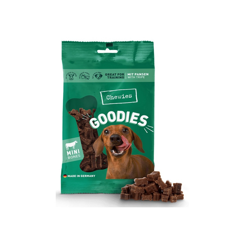 Chewies Goodies (Training) Kosteczki Mini Żwacz 125g - All4Animals