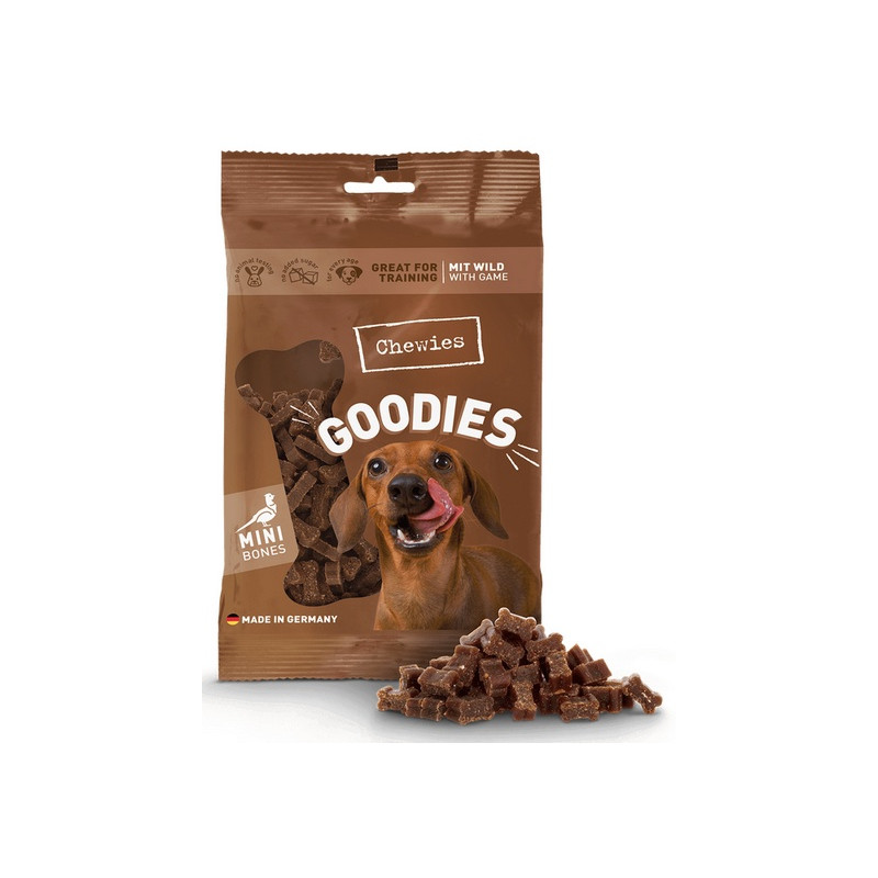Chewies Goodies (Training) Kosteczki Mini Dziczyzna 125g - All4Animals